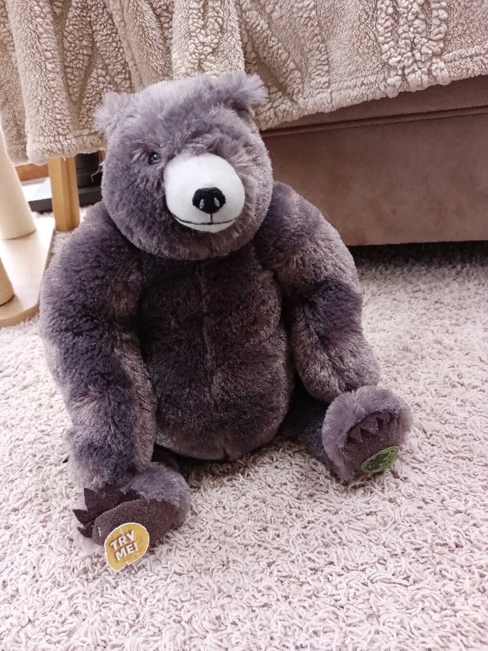 Disney Jungle Book Baloo Bear Singing Just Play NWOT MINT Sings Talks